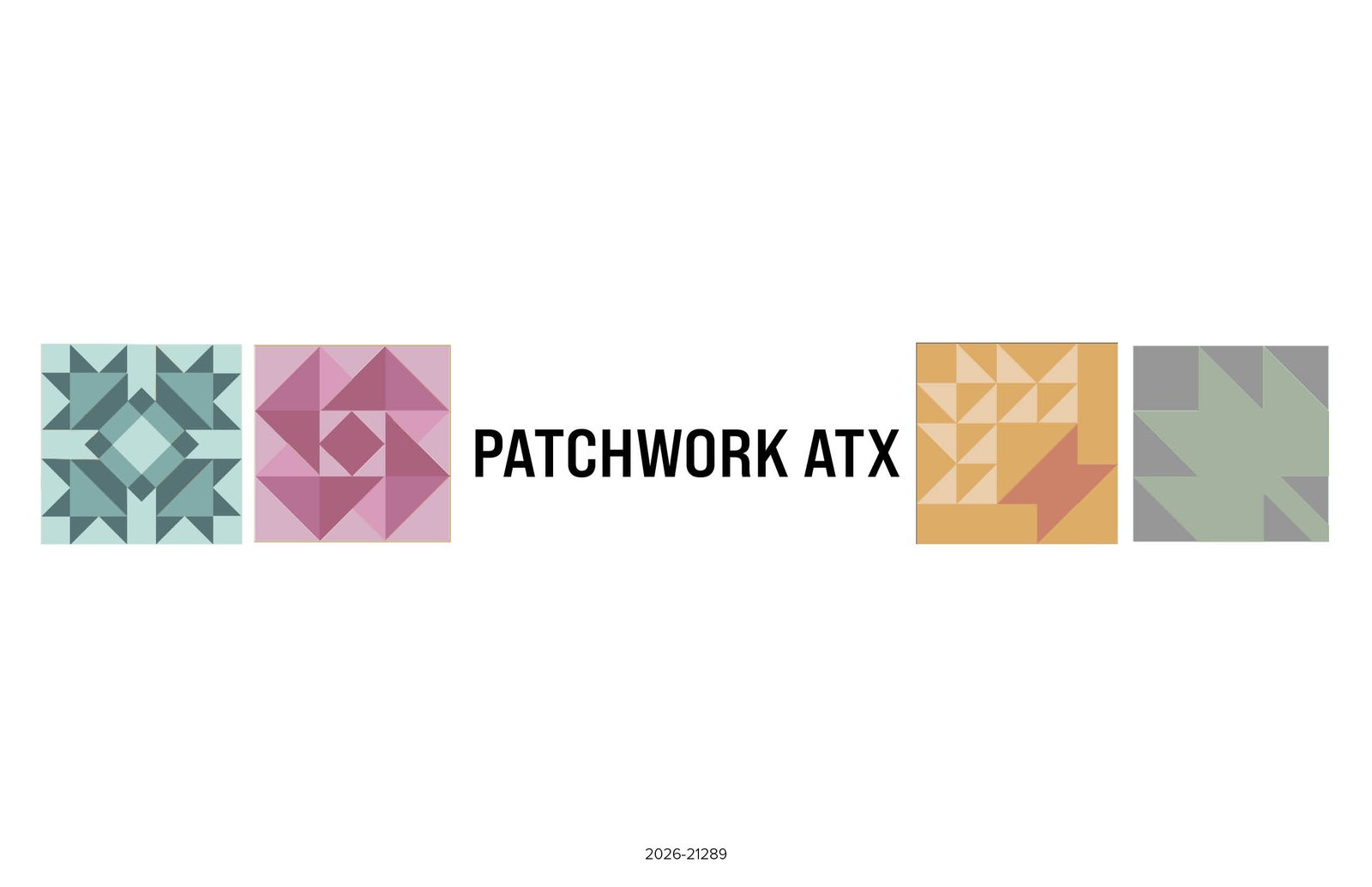 Patchwork ATX — colorful quilt-inspired graphic